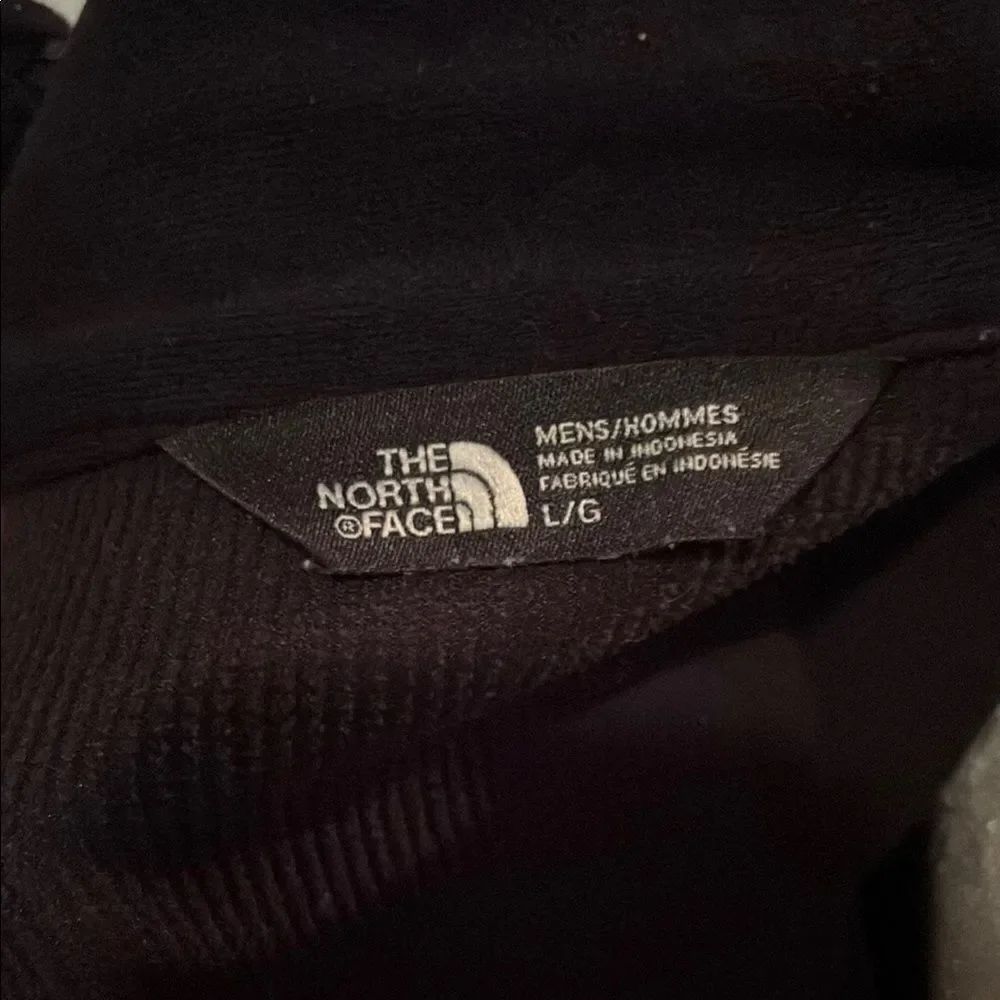 The North Face Black and Gray zip up Jacket